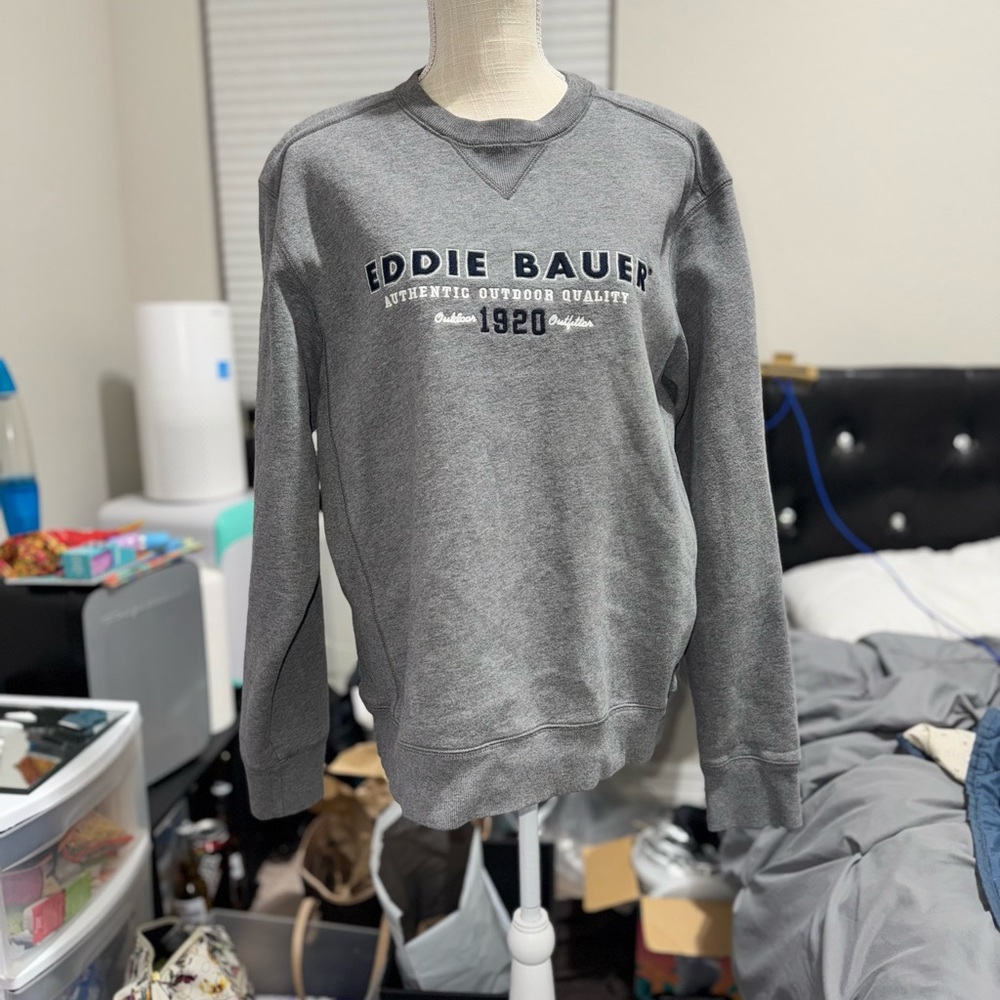 Eddie Bauer Gray Men's Sweater